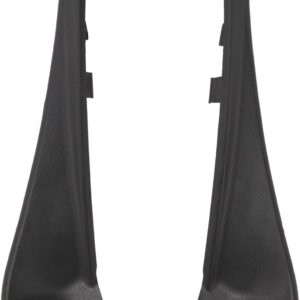 1Pair Windshield Wiper Cowl Cover Compatible with Nissan Rogue | for 2014 2015 2016 2017 2018 2019 2020 Year, for Wiper Cowl Trim Panel Side Fender Hood End Caps