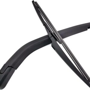 Rear Windshield Wiper Blade Arm Set for Toyota Highlander 2001 2002 2003-2007 Rear Windsheild Back Wiper Arm and wiper Blade with Cover Assembly - 315mm 15 inch